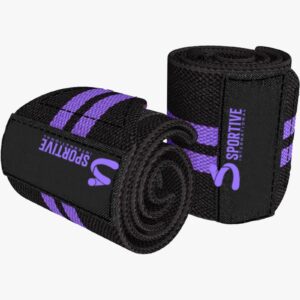 Wrist Wrap - Purple Stripes